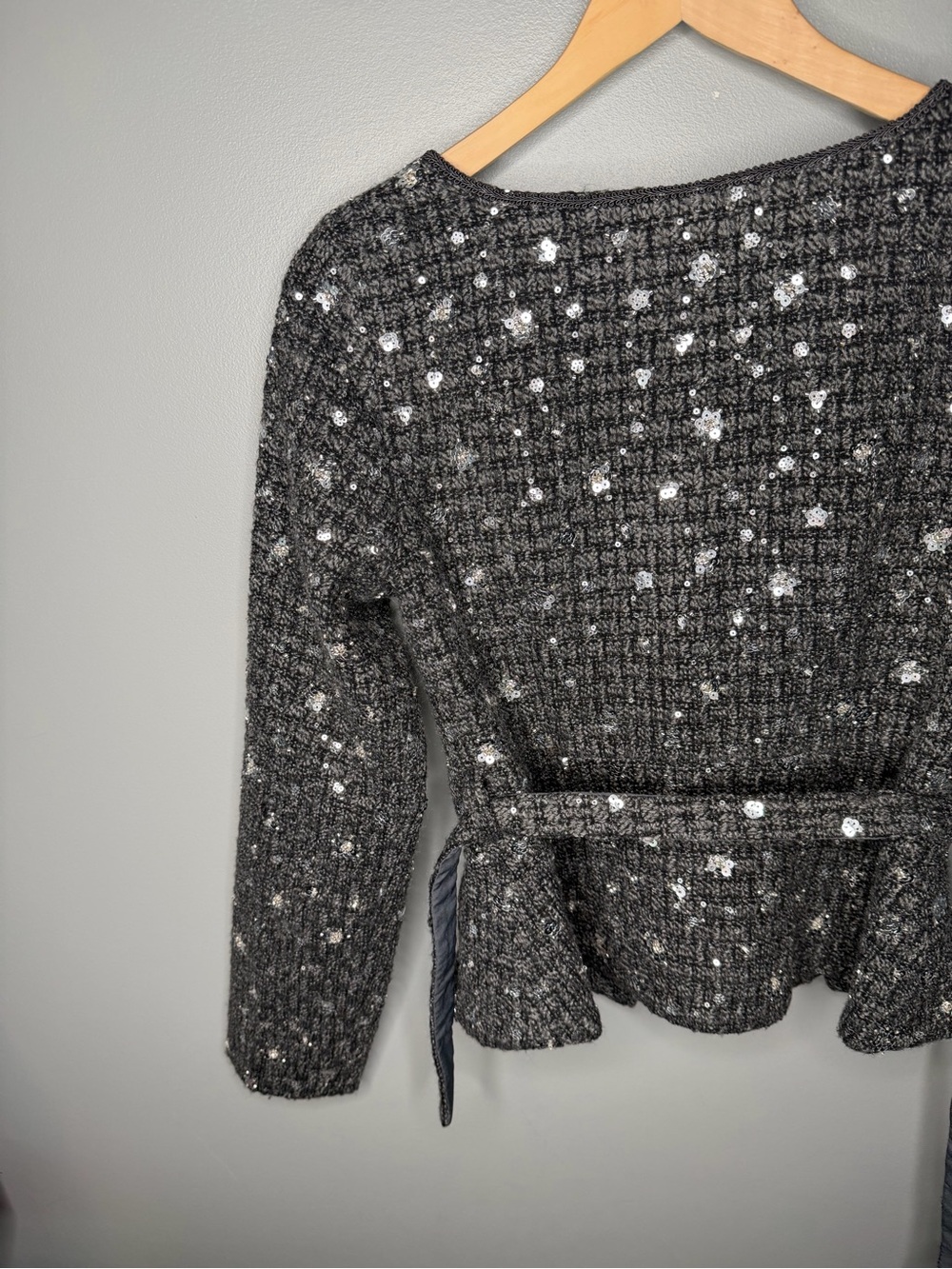 ASTR the Label Carolyn Sequin Tweed Jacket - Picture 10 of 13